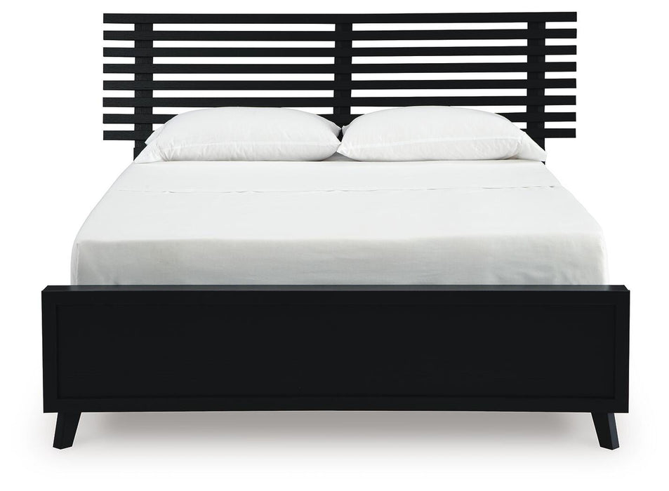 Danziar Queen Slat Bed - US Furniture & Mattress (Waterbury,CT)*