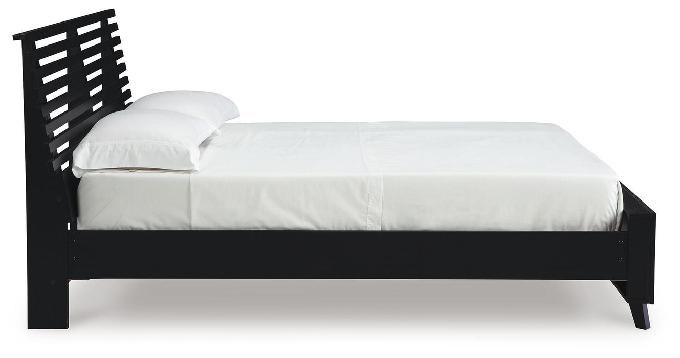 Danziar Queen Slat Bed - US Furniture & Mattress (Waterbury,CT)*