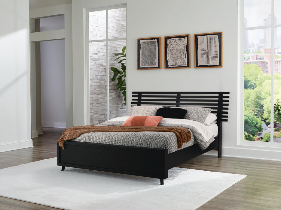 Danziar Queen Slat Bed - US Furniture & Mattress (Waterbury,CT)*