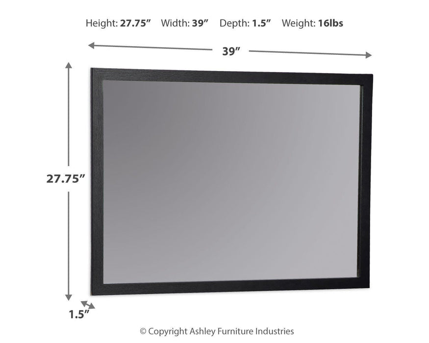 Danziar Bedroom Mirror - US Furniture & Mattress (Waterbury,CT)*