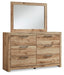 Hyanna Dresser and Mirror - US Furniture & Mattress (Waterbury,CT)*
