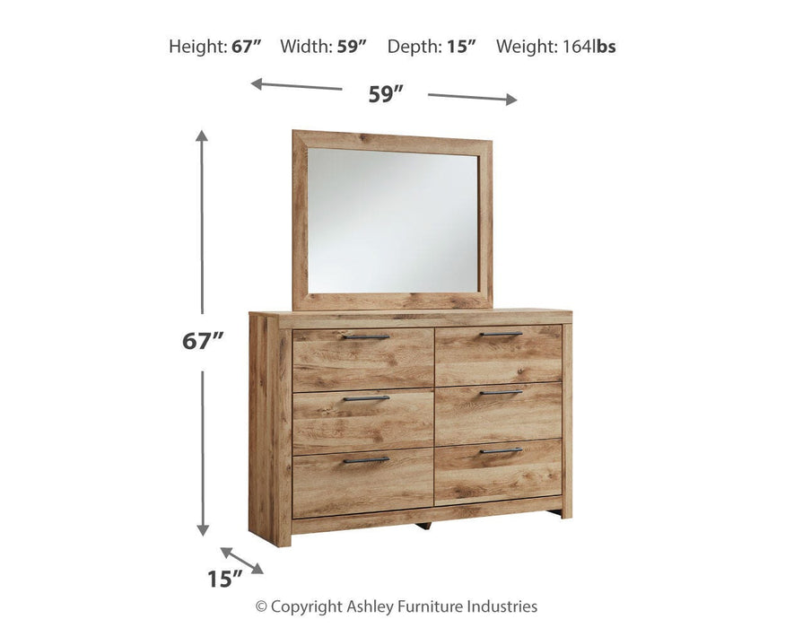 Hyanna Dresser and Mirror - US Furniture & Mattress (Waterbury,CT)*