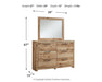 Hyanna Dresser and Mirror - US Furniture & Mattress (Waterbury,CT)*