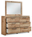 Hyanna Dresser and Mirror - US Furniture & Mattress (Waterbury,CT)*