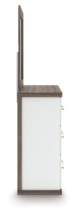 Kendanport Dresser and Mirror - US Furniture & Mattress (Waterbury,CT)*