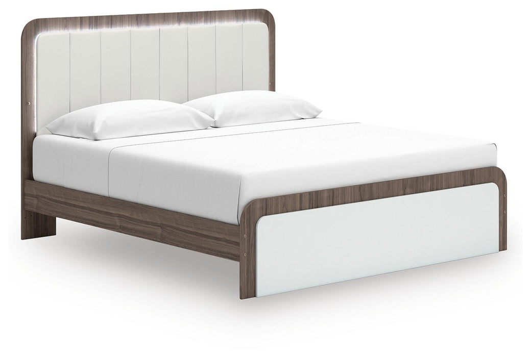 Kendanport Upholstered Bed - US Furniture & Mattress (Waterbury,CT)*