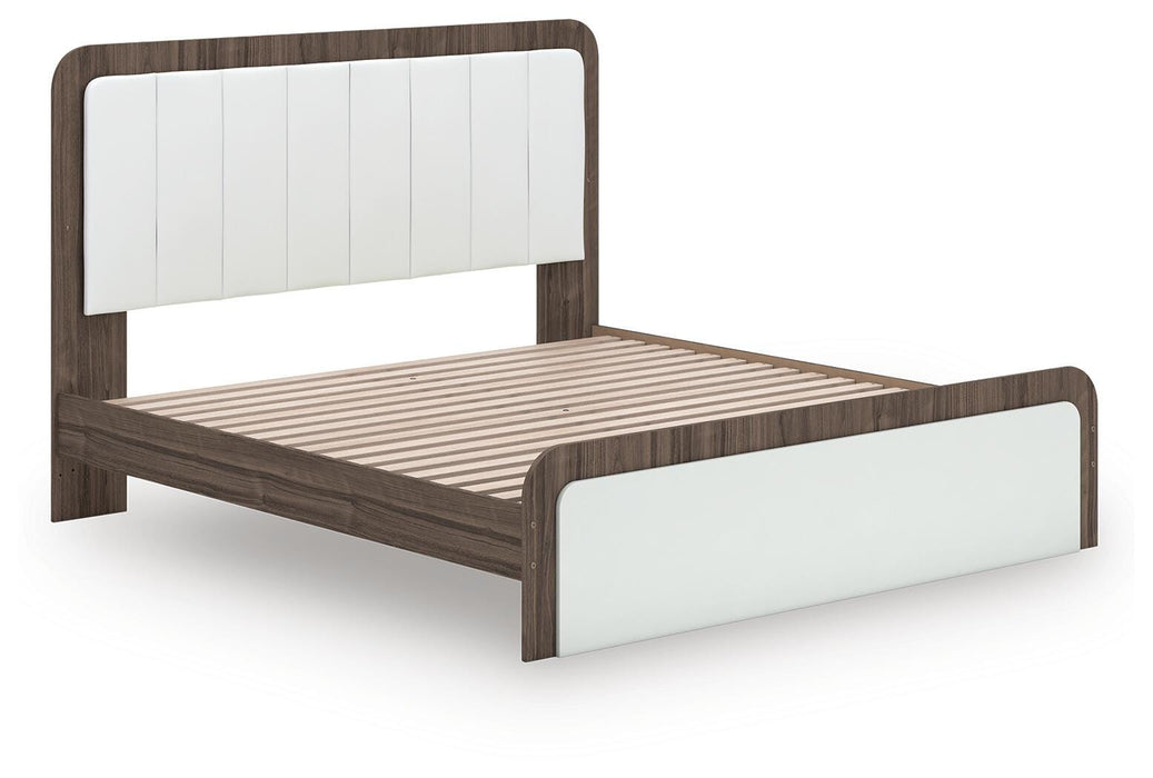 Kendanport Upholstered Bed - US Furniture & Mattress (Waterbury,CT)*