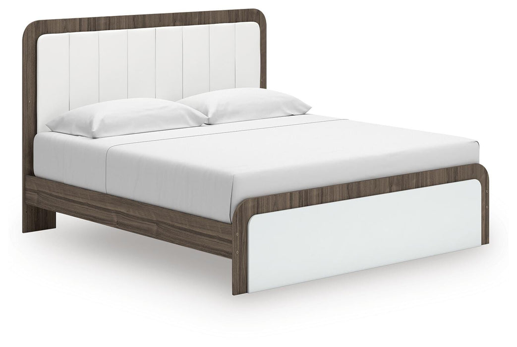 Kendanport Upholstered Bed - US Furniture & Mattress (Waterbury,CT)*