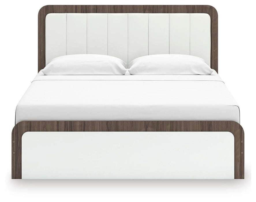 Kendanport Upholstered Bed - US Furniture & Mattress (Waterbury,CT)*