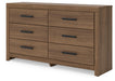 Broachmyn Dresser and Mirror - US Furniture & Mattress (Waterbury,CT)*