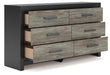 Broachmyn Dresser and Mirror - US Furniture & Mattress (Waterbury,CT)*