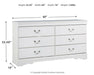 Anarasia Dresser - US Furniture & Mattress (Waterbury,CT)*