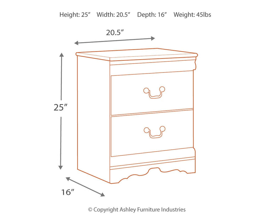 Anarasia Nightstand - US Furniture & Mattress (Waterbury,CT)*
