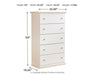 Bostwick Shoals Youth Chest of Drawers - US Furniture & Mattress (Waterbury,CT)*