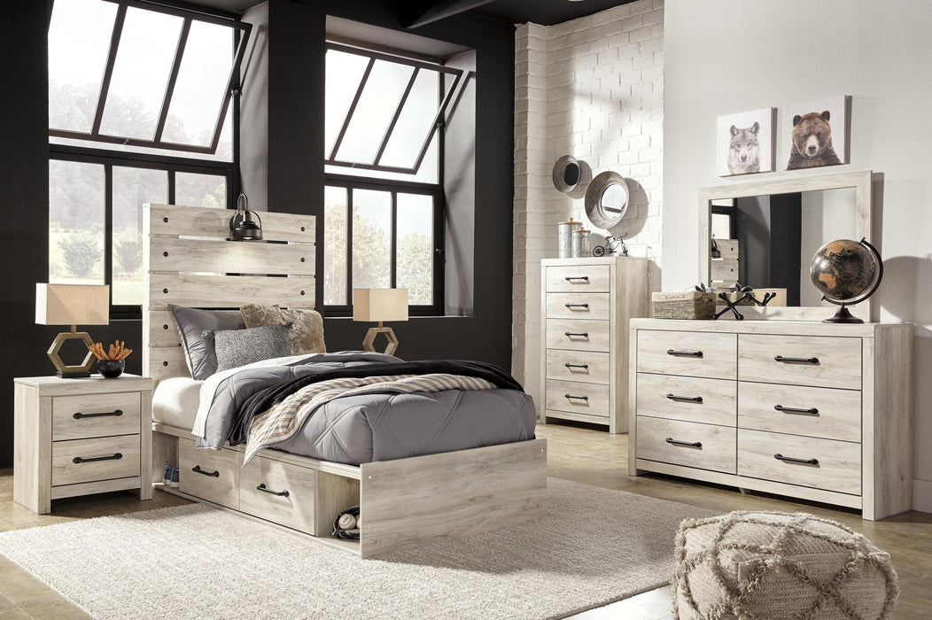 Cambeck Bed with 4 Storage Drawers - US Furniture & Mattress (Waterbury,CT)*