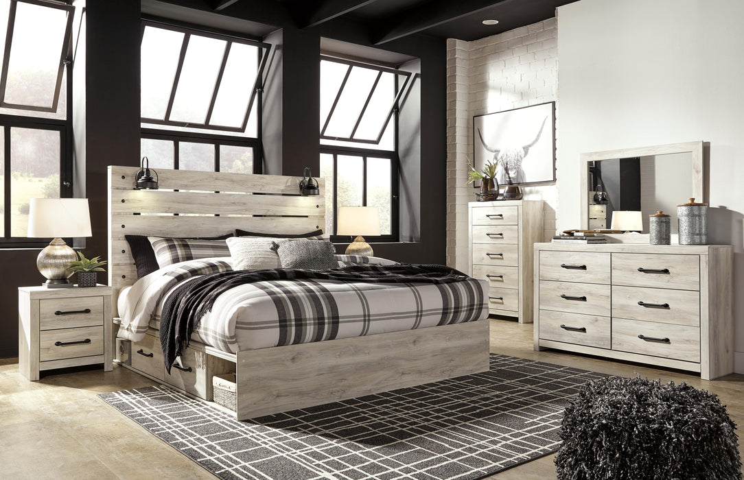 Cambeck Bed with 4 Storage Drawers - US Furniture & Mattress (Waterbury,CT)*