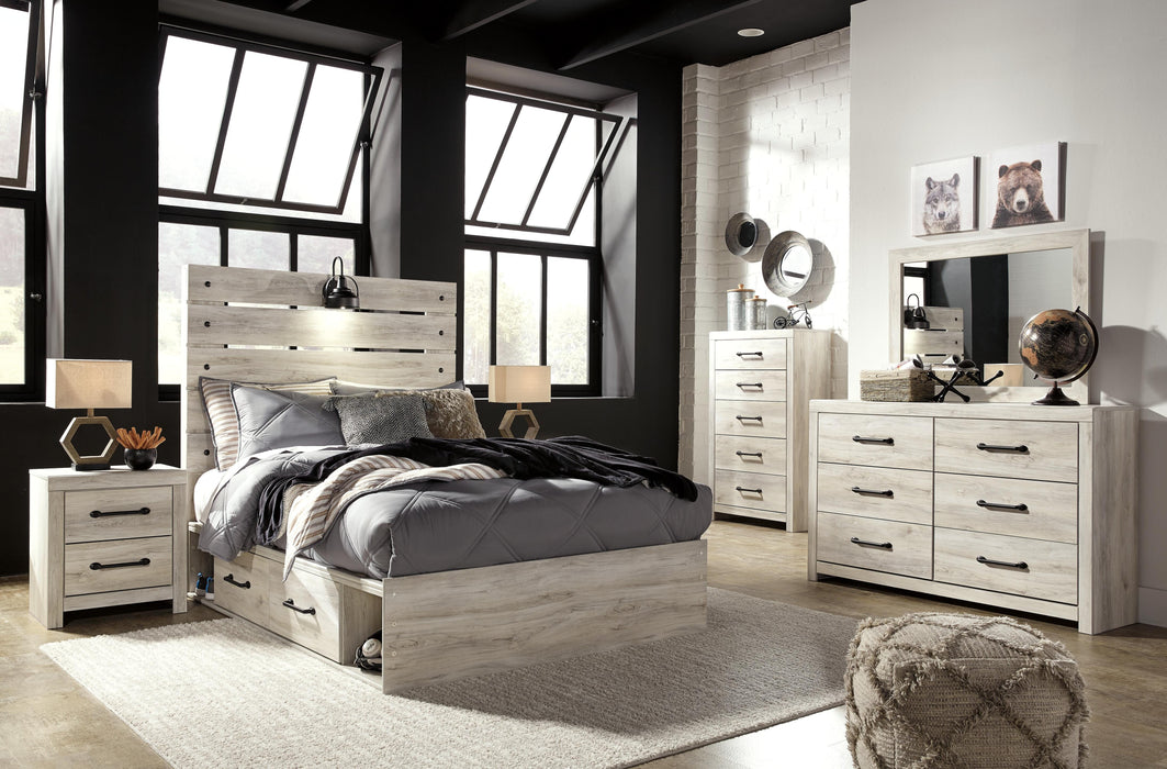 Cambeck Bed with 4 Storage Drawers - US Furniture & Mattress (Waterbury,CT)*