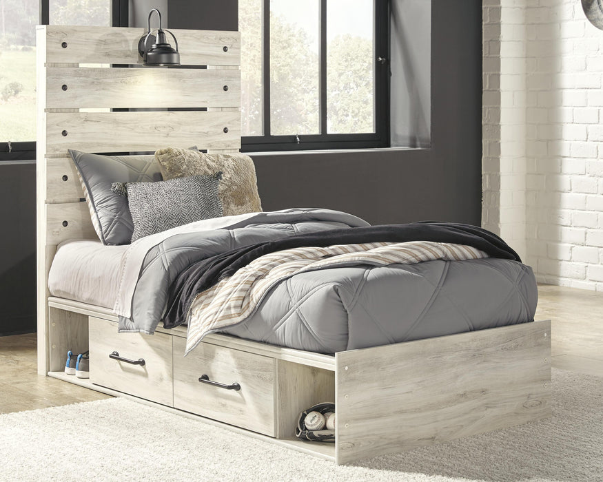 Cambeck Bed with 4 Storage Drawers - US Furniture & Mattress (Waterbury,CT)*