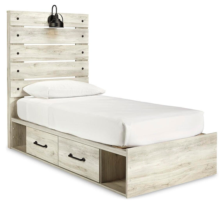 Cambeck Bed with 4 Storage Drawers - US Furniture & Mattress (Waterbury,CT)*