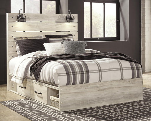 Cambeck Bed with 4 Storage Drawers - US Furniture & Mattress (Waterbury,CT)*