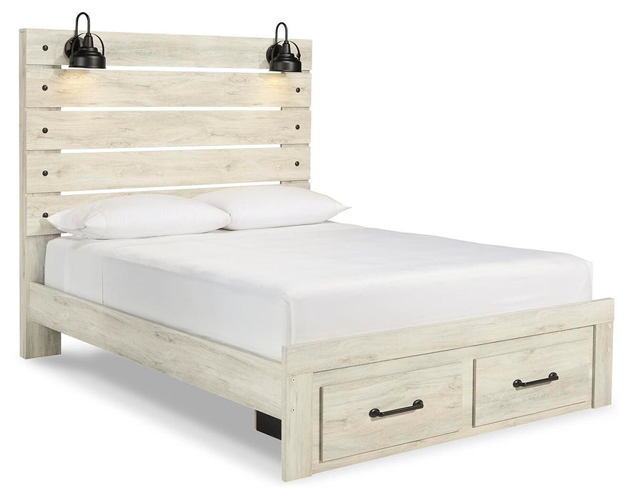 Cambeck Bed with 2 Storage Drawers - US Furniture & Mattress (Waterbury,CT)*