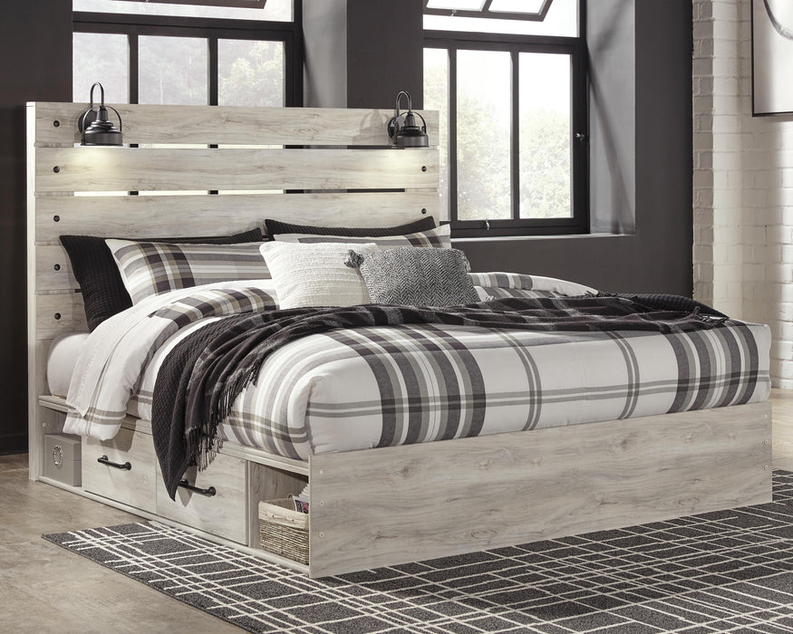 Cambeck Bed with 2 Storage Drawers - US Furniture & Mattress (Waterbury,CT)*