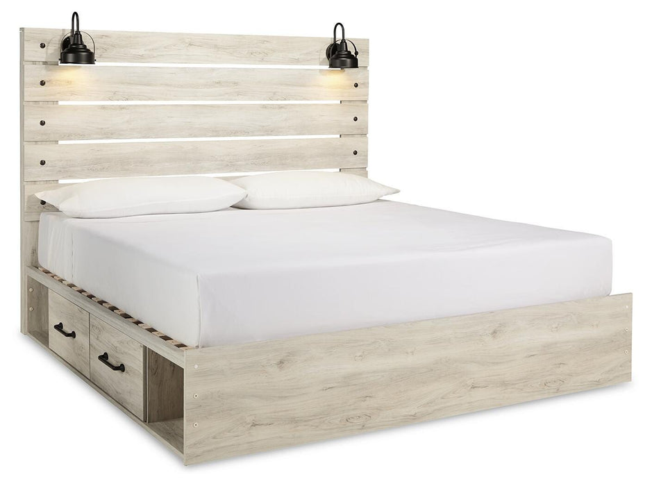 Cambeck Bed with 2 Storage Drawers - US Furniture & Mattress (Waterbury,CT)*