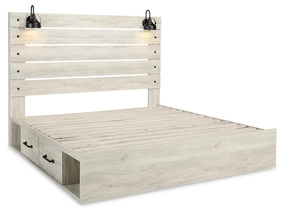 Cambeck Bed with 2 Storage Drawers - US Furniture & Mattress (Waterbury,CT)*