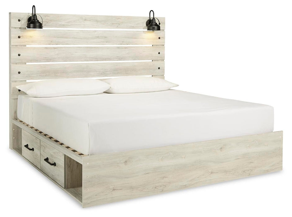 Cambeck Bed with 4 Storage Drawers - US Furniture & Mattress (Waterbury,CT)*