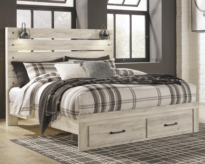 Cambeck Bed with 2 Storage Drawers - US Furniture & Mattress (Waterbury,CT)*