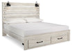 Cambeck Bed with 2 Storage Drawers - US Furniture & Mattress (Waterbury,CT)*