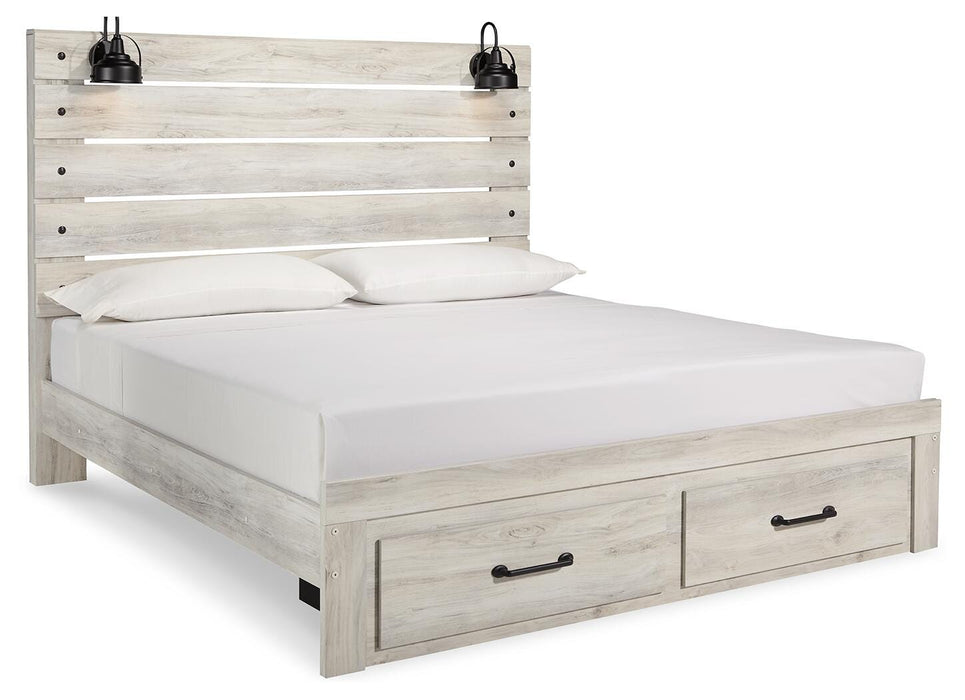 Cambeck Bed with 2 Storage Drawers - US Furniture & Mattress (Waterbury,CT)*