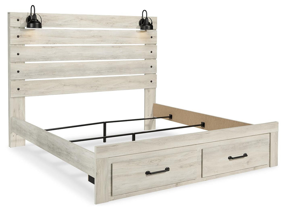 Cambeck Bed with 2 Storage Drawers - US Furniture & Mattress (Waterbury,CT)*