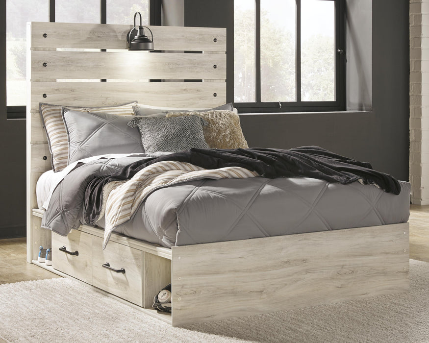 Cambeck Bed with 4 Storage Drawers - US Furniture & Mattress (Waterbury,CT)*