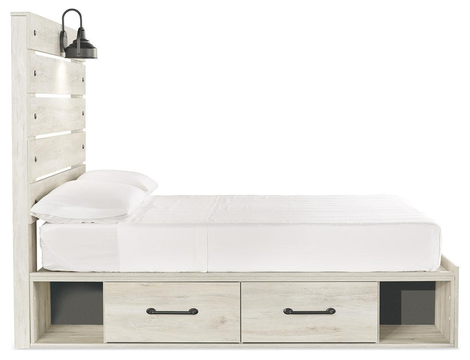 Cambeck Bed with 4 Storage Drawers - US Furniture & Mattress (Waterbury,CT)*