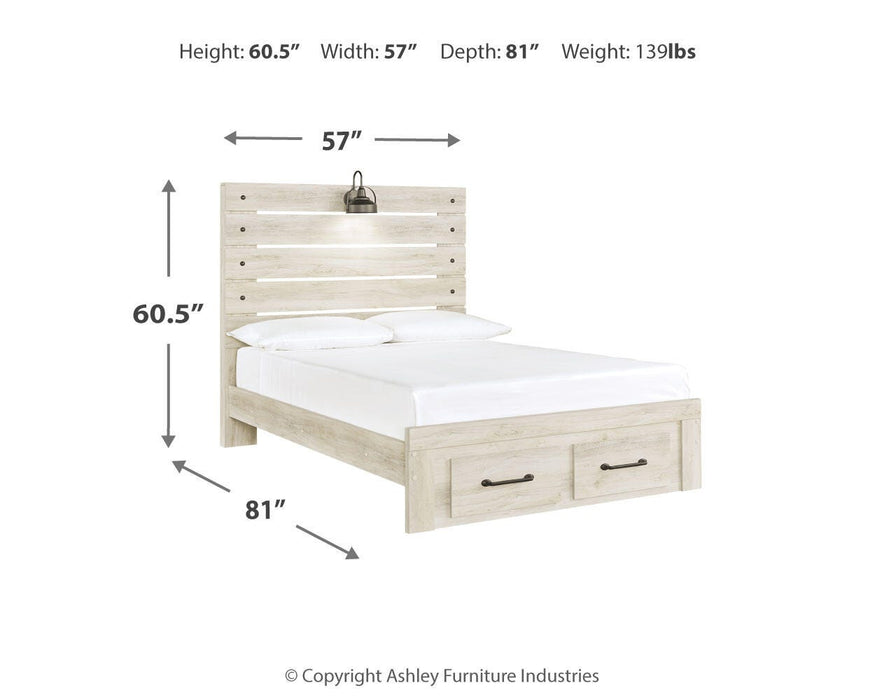 Cambeck Bed with 2 Storage Drawers - US Furniture & Mattress (Waterbury,CT)*