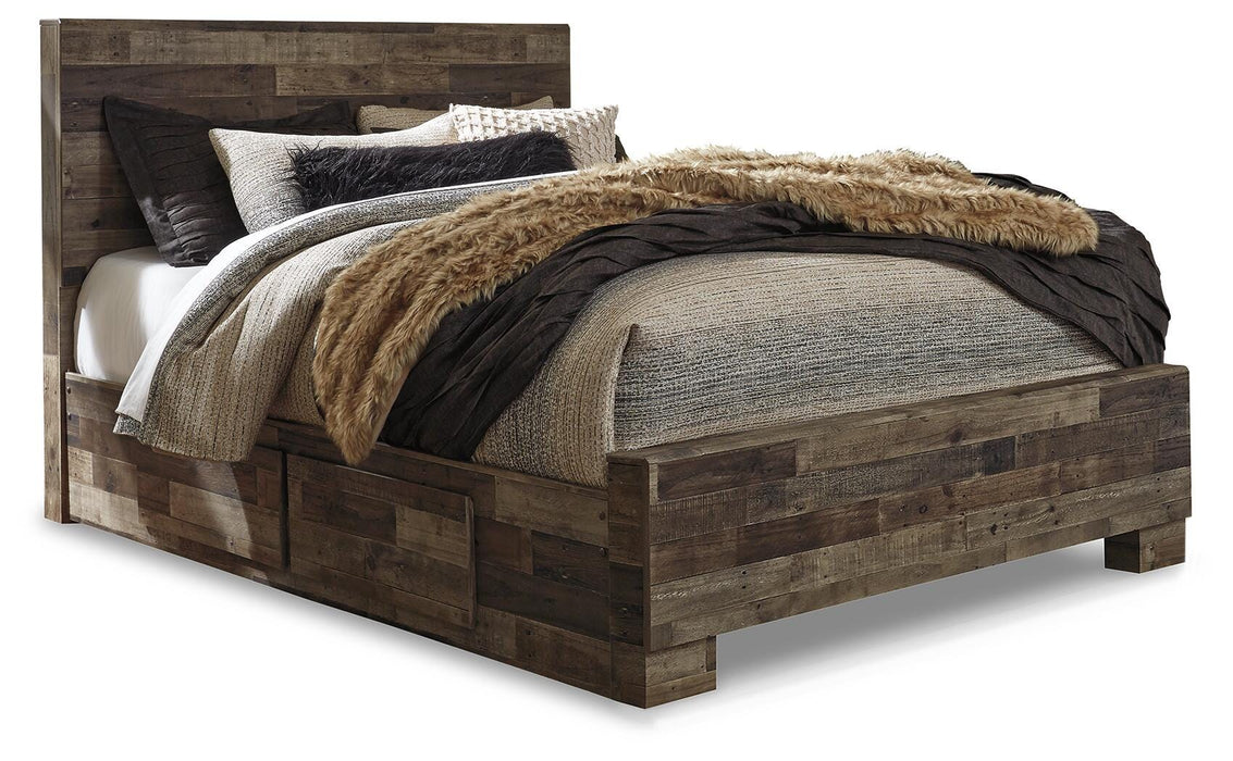 Derekson Bed with 2 Side Storage - US Furniture & Mattress (Waterbury,CT)*