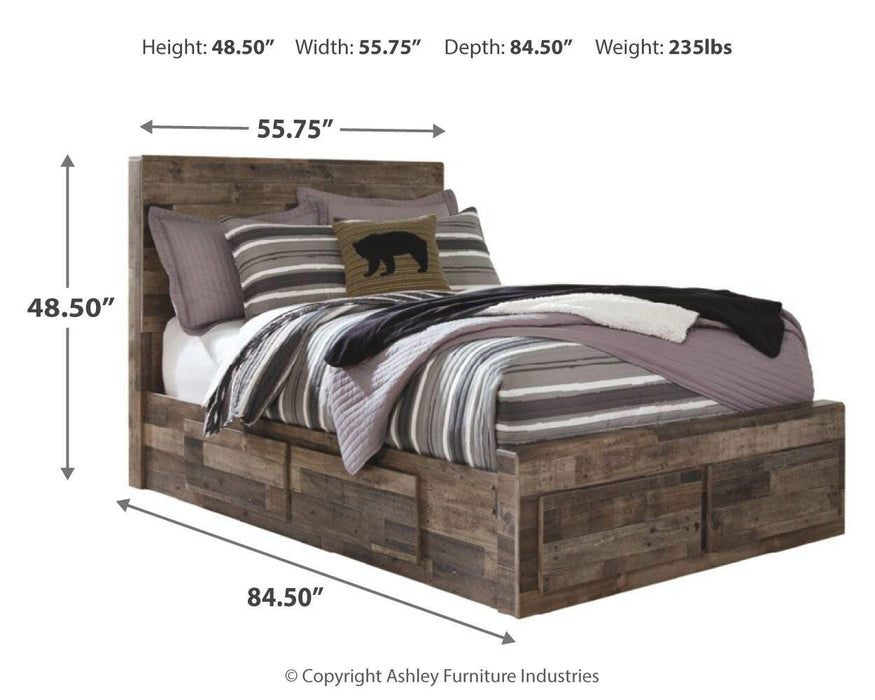 Derekson Youth Bed with 6 Storage Drawers - US Furniture & Mattress (Waterbury,CT)*