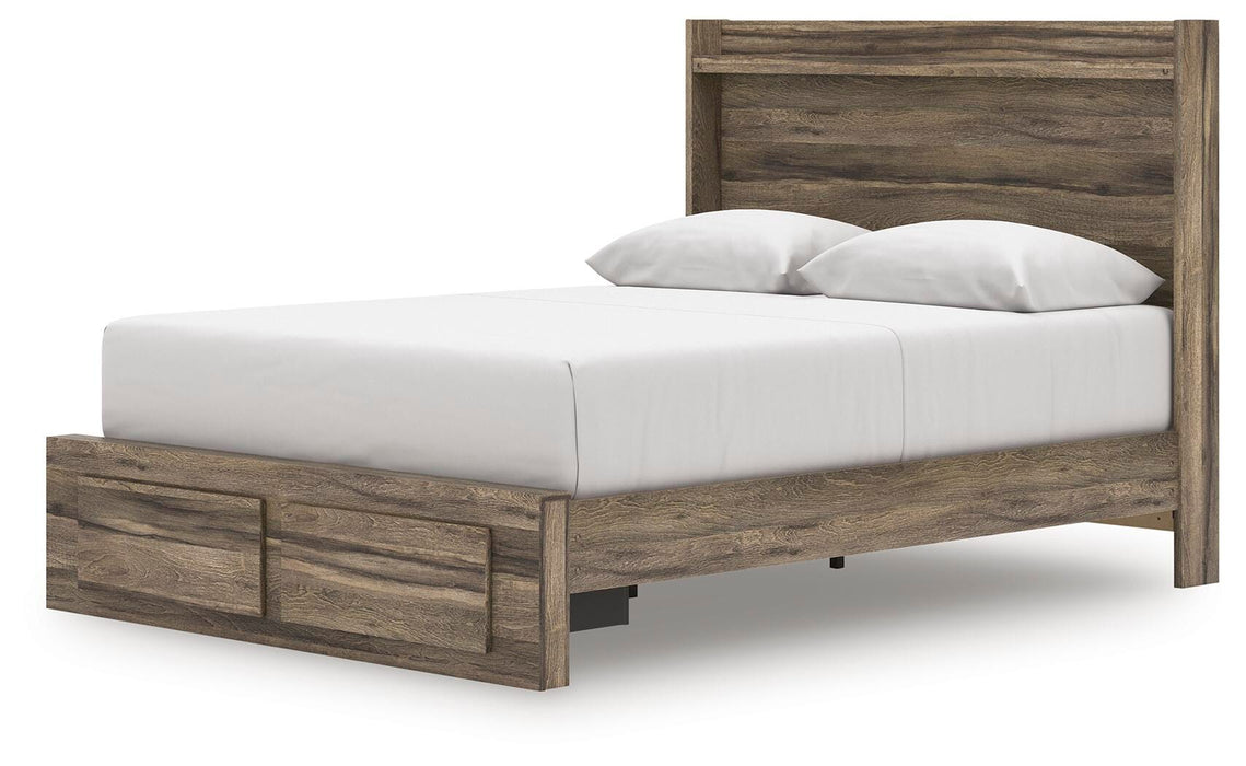 Elbrim Panel Storage Bed - US Furniture & Mattress (Waterbury,CT)*