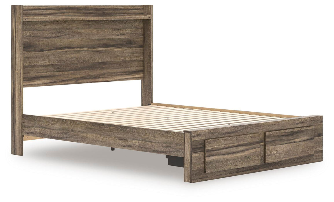 Elbrim Panel Storage Bed - US Furniture & Mattress (Waterbury,CT)*