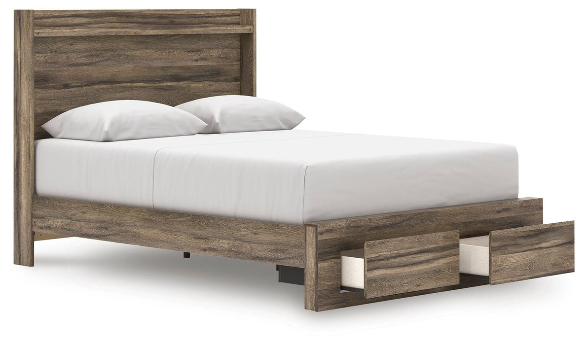 Elbrim Panel Storage Bed - US Furniture & Mattress (Waterbury,CT)*
