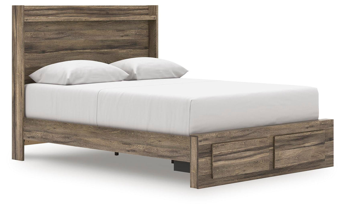 Elbrim Panel Storage Bed - US Furniture & Mattress (Waterbury,CT)*