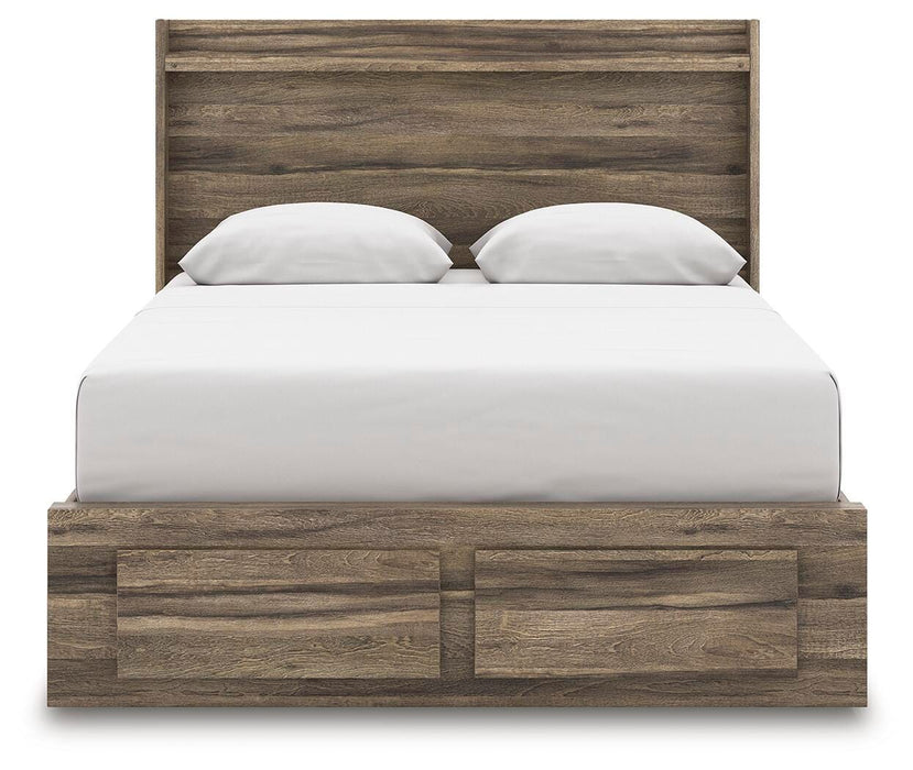 Elbrim Panel Storage Bed - US Furniture & Mattress (Waterbury,CT)*
