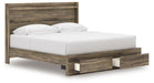 Elbrim Panel Storage Bed - US Furniture & Mattress (Waterbury,CT)*