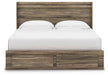 Elbrim Panel Storage Bed - US Furniture & Mattress (Waterbury,CT)*