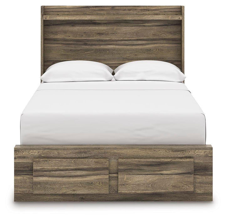 Elbrim Panel Storage Bed - US Furniture & Mattress (Waterbury,CT)*