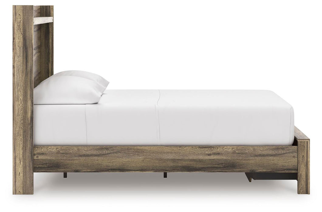 Elbrim Panel Storage Bed - US Furniture & Mattress (Waterbury,CT)*