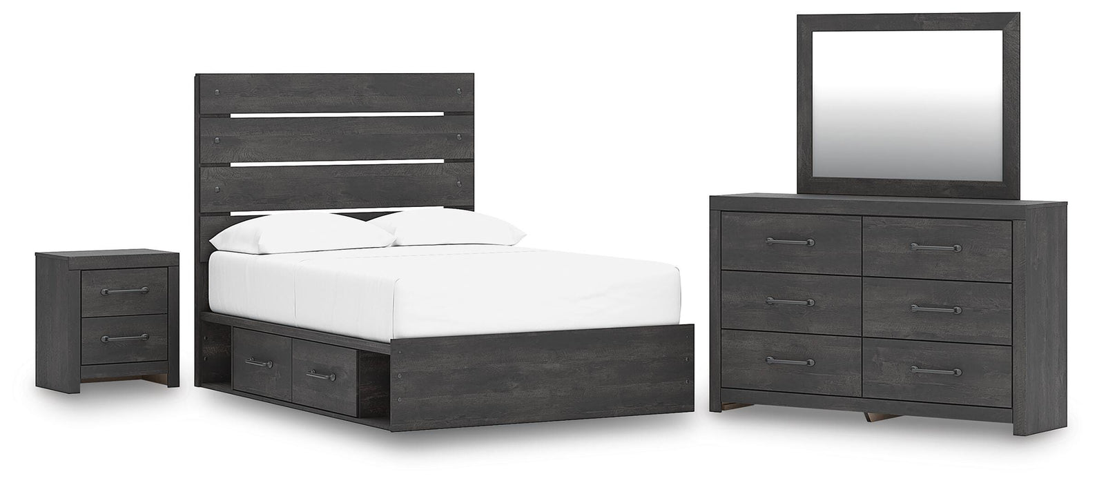 Hollivern Bedroom Set - US Furniture & Mattress (Waterbury,CT)*