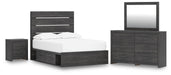 Hollivern Bedroom Set - US Furniture & Mattress (Waterbury,CT)*