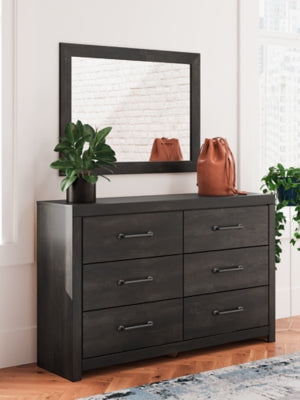 Hollivern Dresser and Mirror - US Furniture & Mattress (Waterbury,CT)*